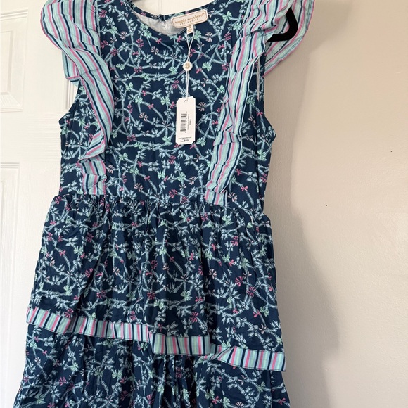 Simply Southern Floral Ruffle Tiered Maxi Dress New NWT Cottagecore - Picture 8 of 12